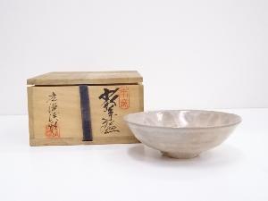 萩焼　広瀬淡雅造　茶碗